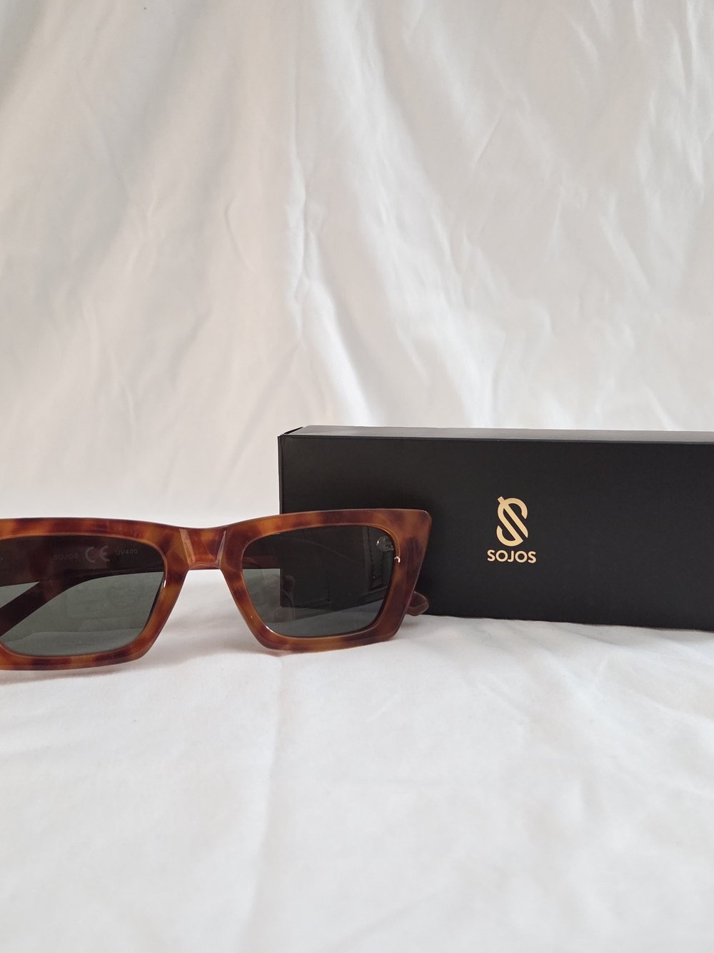 Tortoise Shell Rectangular Sunglasses